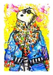 Tom Everhart Tom Everhart Wearing Jim Dine - Snoopy (PP)